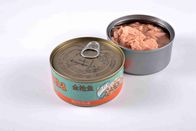 El bonito conservado Tuna Chunk/destrozó en el aceite vegetal China conservó a Tuna Fish
