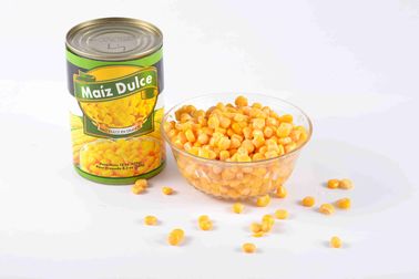 El maíz dulce conservado nutritivo/conservó corazones de maíz amarillos ningún preservativo