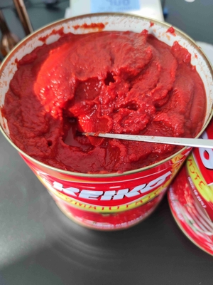 Non-GMO Canned Tomato Paste Kosher Certified 2-Year Shelf Life