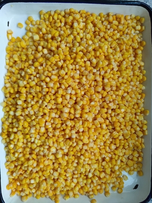 Maíz dulce enlatado amarillo para cocinar