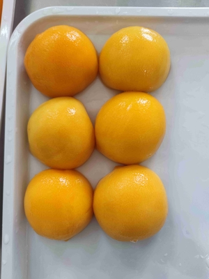 Pisco amarillo fresco enlatado sin conservantes sólo fruta natural y dulce