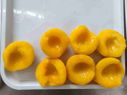 Temporada Julio-Agosto: Duraznos Amarillos en Lata para Cosecha JUN-AGO del País
