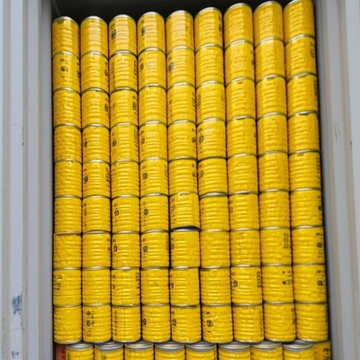 Maíz dulce enlatado para carga Cantidad 1080 Cartones /20 Gp Maíz amarillo enlatado