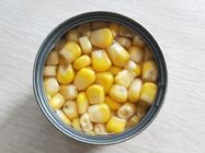 185g / 6.5oz amarillean el embalaje conservado de los corazones de maíz en cartón/bandeja