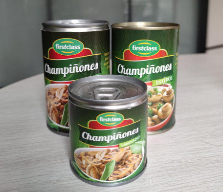 425g esterilizó la seta conservada preservación del champiñón de la sal