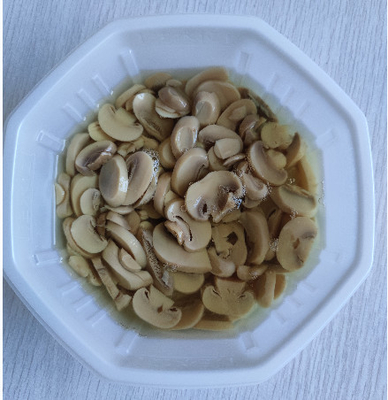 Seta conservada del champiñón para la ensalada de la sopa de la pizza
