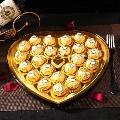 T.24 CORAZÓN Cubierta de oblea Bola de chocolate 264g