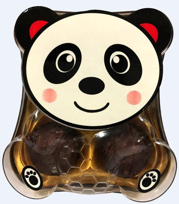 El árbol de navidad forma el chocolate Panda Shape Chocolate Flower Rabbit formado