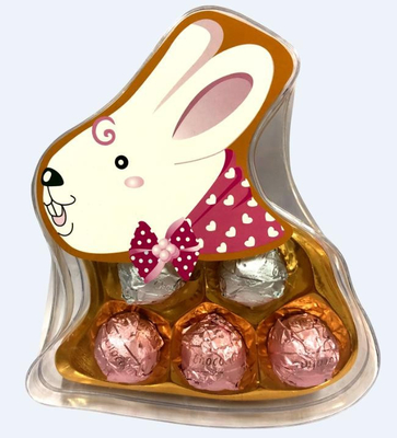 El árbol de navidad forma el chocolate Panda Shape Chocolate Flower Rabbit formado