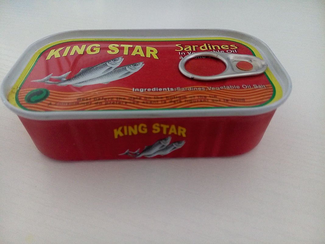 Sardinas sin piel sin hueso del sodio bajo/las sardinas conservadas más sanas en Brine