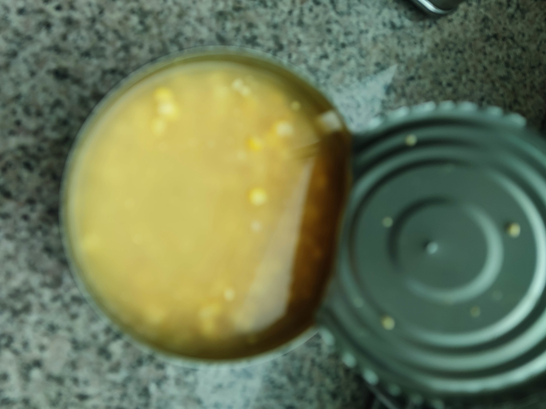 Maíz comestible condimentado con grano entero enlatado