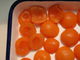 Yellow Peeled Freshly Frozen Foods Apricot In Syrup ISO Certification