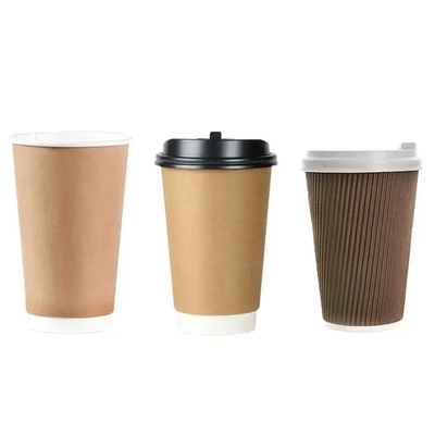 Hoja disponible del PE que sella la taza caliente 8oz 10oz 12oz de papel del café con la tapa del picosegundo