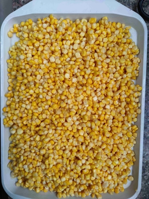 Tipo de cultivo no modificado genéticamente Maíz amarillo enlatado y tipo de procesamiento condimentado