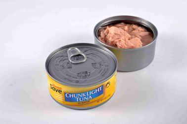 El bonito conservado Tuna Chunk/destrozó en el aceite vegetal China conservó a Tuna Fish