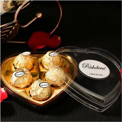T.5 HEART Wafer Coat Chocolate Candy hecho de chocolate compuesto ideal para los fabricantes de dulces y distribuidores de chocolate a granel